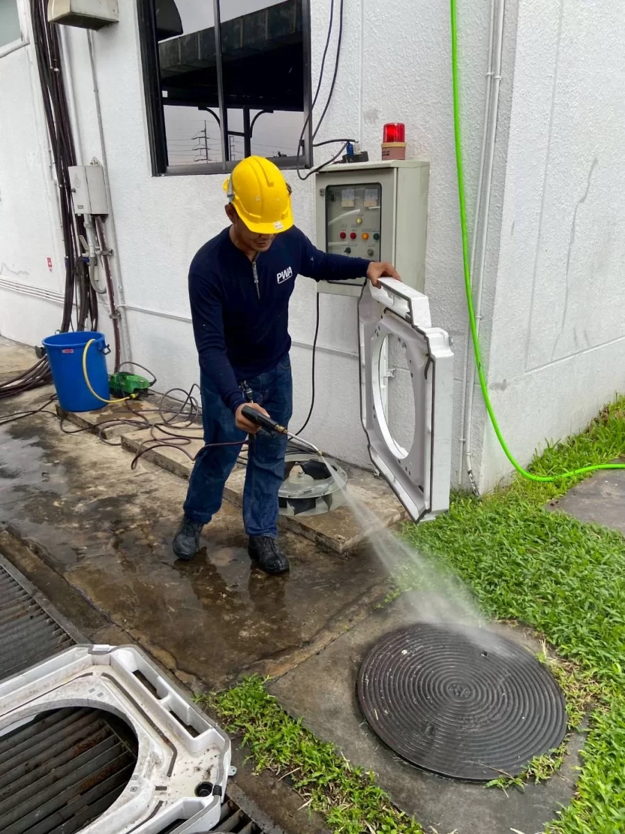 วางแผนระบบระบายอากาศนิคมบางปะอิน